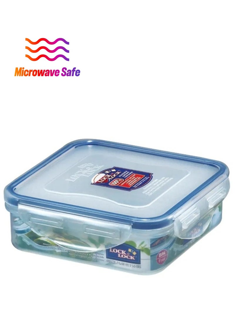LOCK & LOCK SQUARE FOOD CONTAINER 430 ML